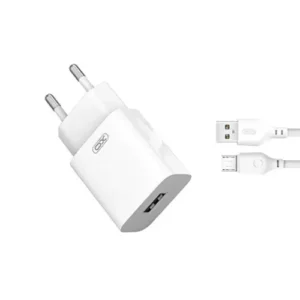 XO L99 EU 2.4A Fast Charger Adapter with Micro USB Cable
